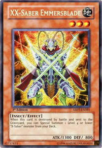 XX-Saber Emmersblade - Absolute Powerforce (ABPF) #ABPF-EN081 - Secret Rare YuGiOh Trading Card