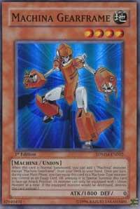 Machina Gearframe - Structure Deck: Machina Mayhem YuGiOh trading card