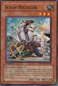Scrap Recycler - Structure Deck: Machina Mayhem (SDMM) #SDMM-EN004 - Common / Short Print YuGiOh Trading Card