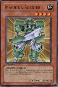 Machina Soldier - Structure Deck: Machina Mayhem YuGiOh trading card