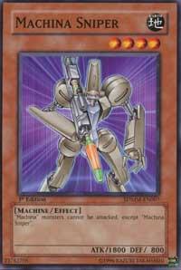 Machina Sniper - Structure Deck: Machina Mayhem YuGiOh trading card