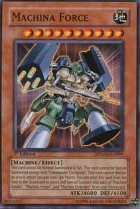 Machina Force - Structure Deck: Machina Mayhem (SDMM) #SDMM-EN009 - Common / Short Print YuGiOh Trading Card