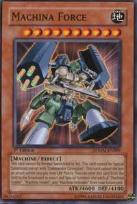 Machina Force - Structure Deck: Machina Mayhem YuGiOh trading card