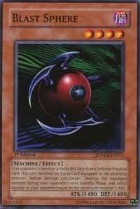 Blast Sphere - Structure Deck: Machina Mayhem (SDMM) #SDMM-EN011 - Common / Short Print YuGiOh Trading Card