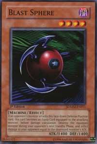 Blast Sphere - Structure Deck: Machina Mayhem YuGiOh trading card