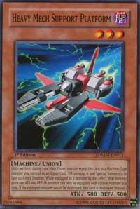 Heavy Mech Support Platform - Structure Deck: Machina Mayhem YuGiOh trading card