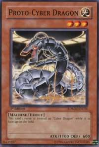 Proto-Cyber Dragon - Structure Deck: Machina Mayhem YuGiOh trading card