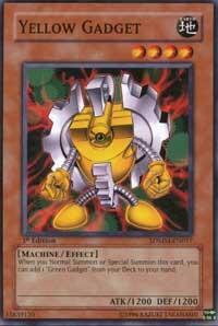 Yellow Gadget - Structure Deck: Machina Mayhem (SDMM) #SDMM-EN017 - Common / Short Print YuGiOh Trading Card