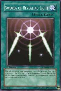 Swords of Revealing Light - Structure Deck: Machina Mayhem YuGiOh trading card