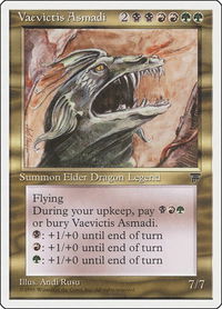 Vaevictis Asmadi - Chronicles (CHR) #89 - Rare Magic: The Gathering Trading Card