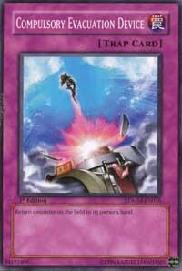 Compulsory Evacuation Device - Structure Deck: Machina Mayhem YuGiOh trading card