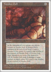 Voodoo Doll - Chronicles (CHR) #null - Rare Magic: The Gathering Trading Card