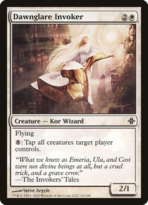 Dawnglare Invoker - Rise of the Eldrazi (ROE) #16 - Common Magic: The Gathering Trading Card