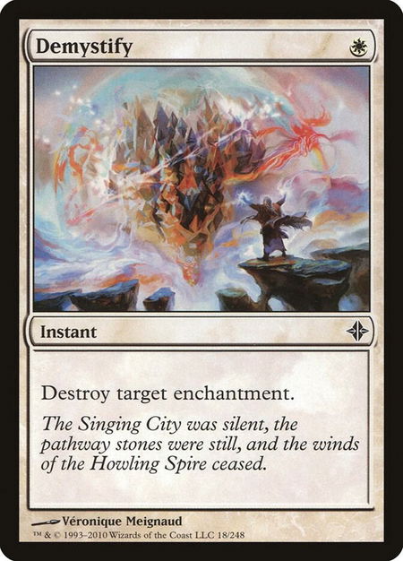 Demystify - Rise of the Eldrazi Magic: The Gathering trading card