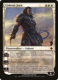 Gideon Jura - Rise of the Eldrazi (ROE) #21 - Mythic Magic: The Gathering Trading Card