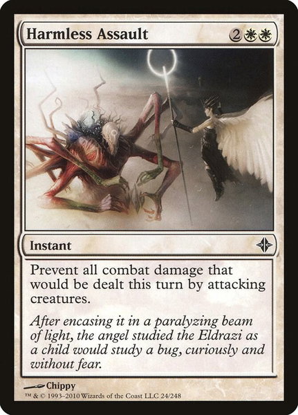Harmless Assault - Rise of the Eldrazi Magic: The Gathering trading card