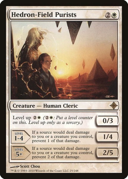 Hedron-Field Purists trading card from Rise of the Eldrazi Hedron-Field Purists - Rise of the Eldrazi Magic: The Gathering trading card