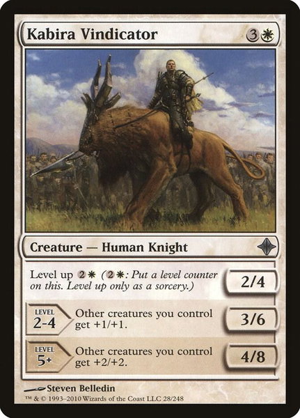 Kabira Vindicator - Rise of the Eldrazi Magic: The Gathering trading card