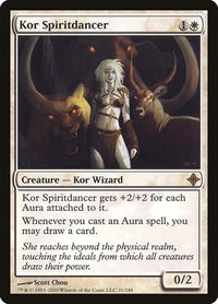 Kor Spiritdancer - Rise of the Eldrazi (ROE) #31 - Rare Magic: The Gathering Trading Card