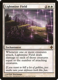 Lightmine Field - Rise of the Eldrazi (ROE) #32 - Rare Magic: The Gathering Trading Card