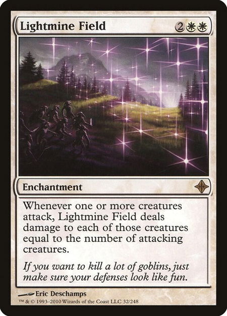 Lightmine Field - Rise of the Eldrazi Magic: The Gathering trading card