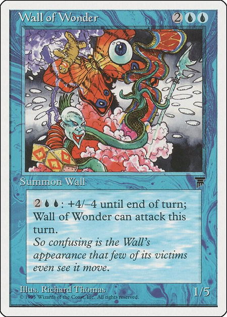 Wall of Wonder - Chronicles Magic: The Gathering trading card