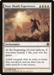 Near-Death Experience - Rise of the Eldrazi (ROE) #38 - Rare Magic: The Gathering Trading Card