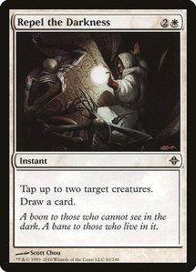 Repel the Darkness - Rise of the Eldrazi (ROE) #42 - Common Magic: The Gathering Trading Card