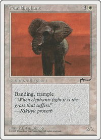 War Elephant - Chronicles (CHR) #13 - Common Magic: The Gathering Trading Card