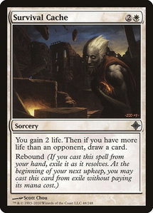 Survival Cache - Rise of the Eldrazi (ROE) #48 - Uncommon Magic: The Gathering Trading Card