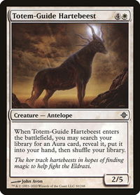 Totem-Guide Hartebeest - Rise of the Eldrazi (ROE) #50 - Common Magic: The Gathering Trading Card