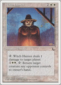 Witch Hunter - Chronicles (CHR) #14 - Uncommon Magic: The Gathering Trading Card
