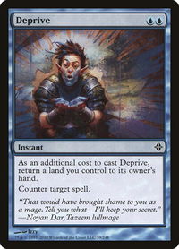 Deprive - Rise of the Eldrazi (ROE) #59 - Common Magic: The Gathering Trading Card