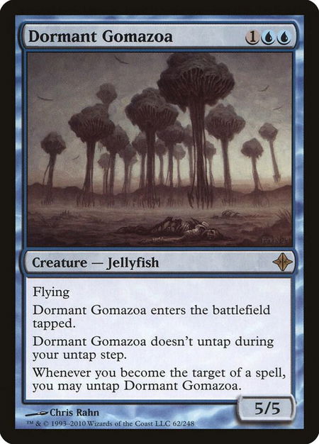 Dormant Gomazoa - Rise of the Eldrazi Magic: The Gathering trading card