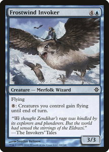 Frostwind Invoker - Rise of the Eldrazi (ROE) #68 - Common Magic: The Gathering Trading Card