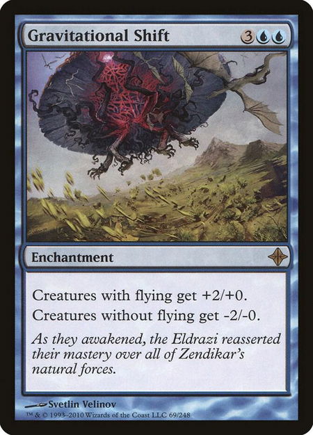 Gravitational Shift - Rise of the Eldrazi Magic: The Gathering trading card