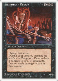 Yawgmoth Demon - Chronicles (CHR) #42 - Rare Magic: The Gathering Trading Card