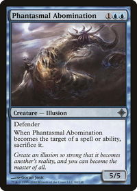 Phantasmal Abomination - Rise of the Eldrazi (ROE) #80 - Uncommon Magic: The Gathering Trading Card