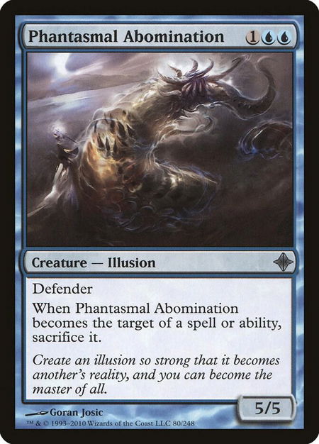 Phantasmal Abomination - Rise of the Eldrazi Magic: The Gathering trading card