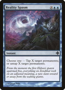 Reality Spasm - Rise of the Eldrazi (ROE) #81 - Uncommon Magic: The Gathering Trading Card