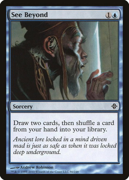 See Beyond - Rise of the Eldrazi Magic: The Gathering trading card