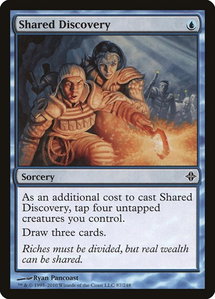 Shared Discovery - Rise of the Eldrazi (ROE) #87 - Common Magic: The Gathering Trading Card