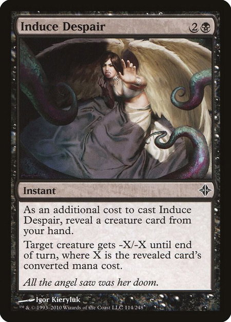 Induce Despair - Rise of the Eldrazi Magic: The Gathering trading card