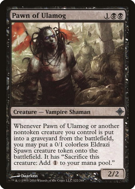 Pawn of Ulamog - Rise of the Eldrazi Magic: The Gathering trading card
