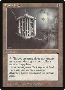 Barl's Cage - The Dark (DRK) #96 - Rare Magic: The Gathering Trading Card