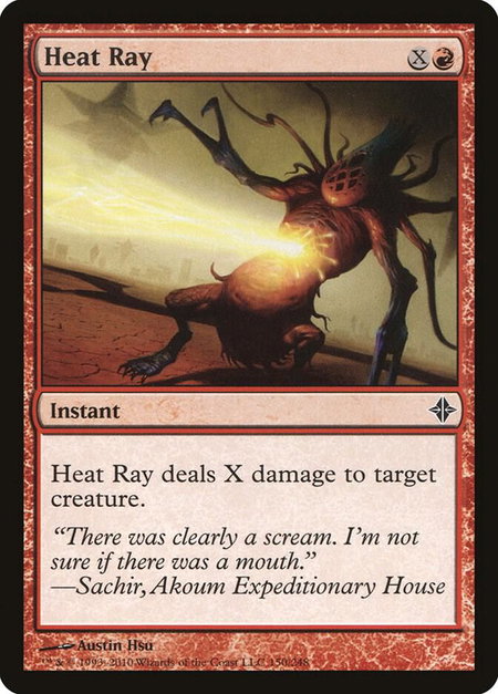 Heat Ray - Rise of the Eldrazi Magic: The Gathering trading card
