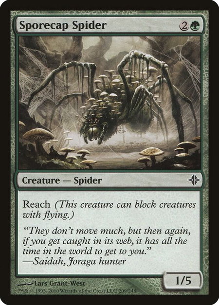 Sporecap Spider - Rise of the Eldrazi Magic: The Gathering trading card