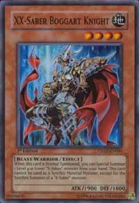 XX-Saber Boggart Knight - The Shining Darkness YuGiOh trading card
