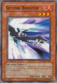 Second Booster - The Shining Darkness YuGiOh trading card