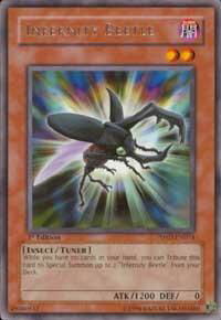 Infernity Beetle - The Shining Darkness (TSHD) #TSHD-EN014 - Rare YuGiOh Trading Card